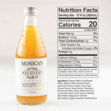 Load image into Gallery viewer, Monica’s Cold Brew All Organic Tea - Recovery - Pineapple Guava White Tea - 12oz Bottles (Pack of 6) - 30mg Caffeine, Healthy Energy Drink to Support Your Active Lifestyle, Made with Organic, Vegan, Kosher and Non-GMO Ingredients